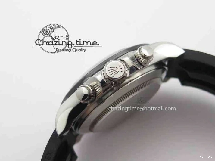 MiroTime 0129 RelaxedFit Daytona 116519LN 2016 Baselworld JH Best Edition Gray Dial On Rubber Strap A4130 (Free XS rubber strap) 3649